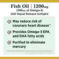 ômega3 EPA Fish Oil suporta Softgels imune ômega3